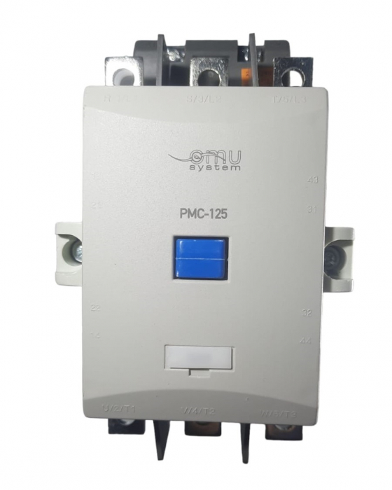 Contactor 3 poli 125A cu bobina la 230V AC 2NO+2NC 2 contacte normal deschise + 2 contacte normal inchise [4]