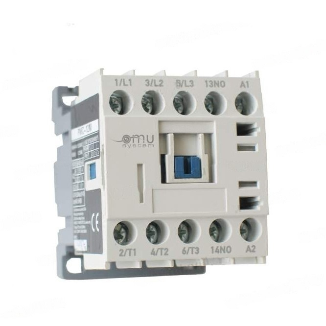 Contactor mini 12A cu 3 poli alimentare bobina 230V AC + 1 contact NO [1]