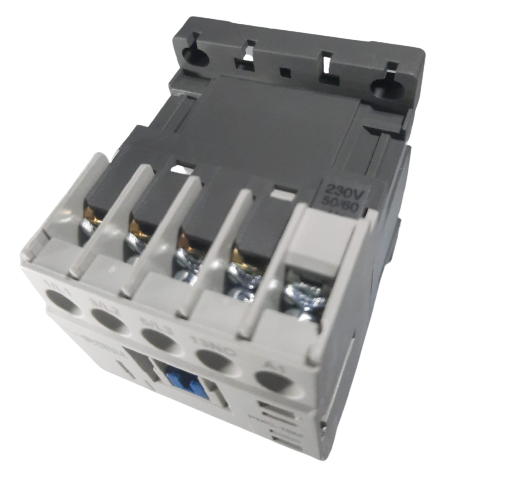 Contactor mini 12A cu 3 poli alimentare bobina 230V AC + 1 contact NO [3]