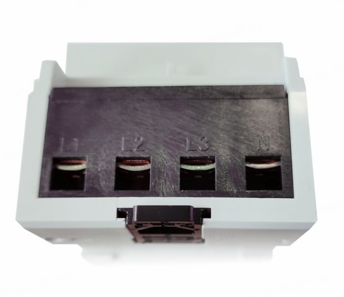 Contor digital de consum trifazic 3x100A  IP51 cu montaj pe sina 4 module [4]