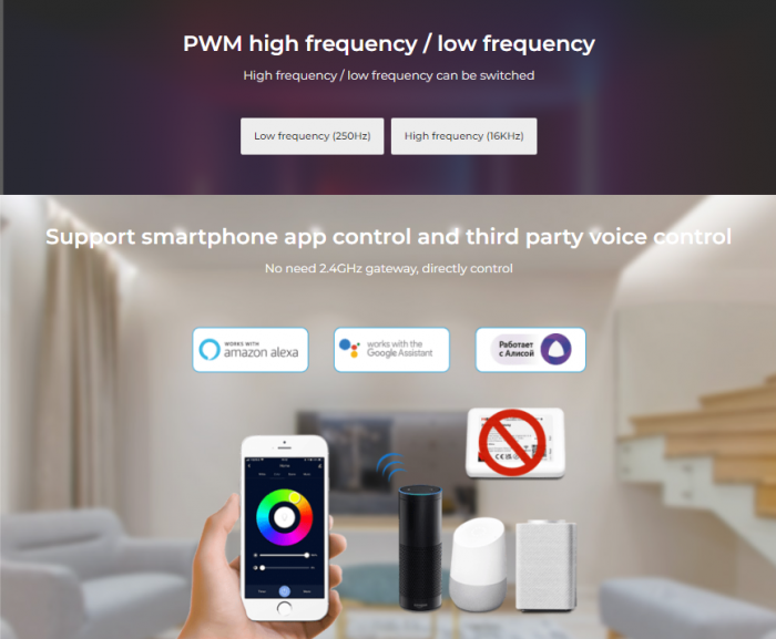 Controler de zonă Mi-Light WL5 MiBoxer Group Control 5 în 1 Wi-Fi DIM+WW+CW/RGB/RGBW/RGB+CCT [11]