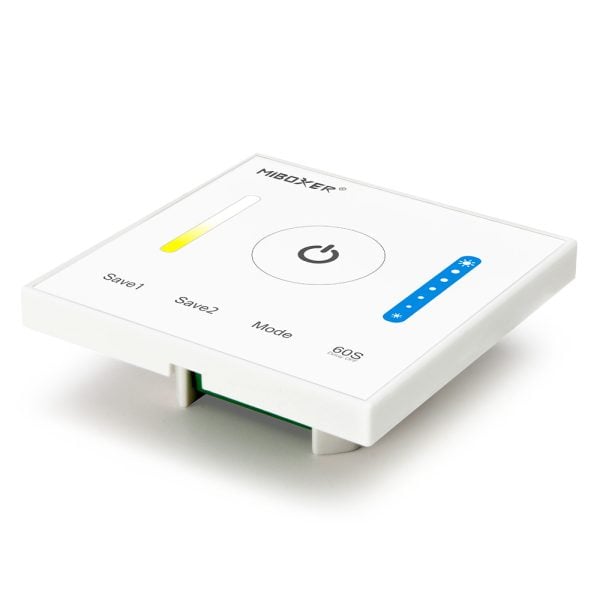 Controller Mi-Light P2 MiBoxer LED Panou alb de perete 2 în 1 Benzi LED, IC cu ecran tactil capacitiv de înaltă precizie [2]