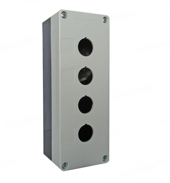Cutie comanda caseta goala cu 4 gauri pentru 4 butoane 22mm IP65 [1]