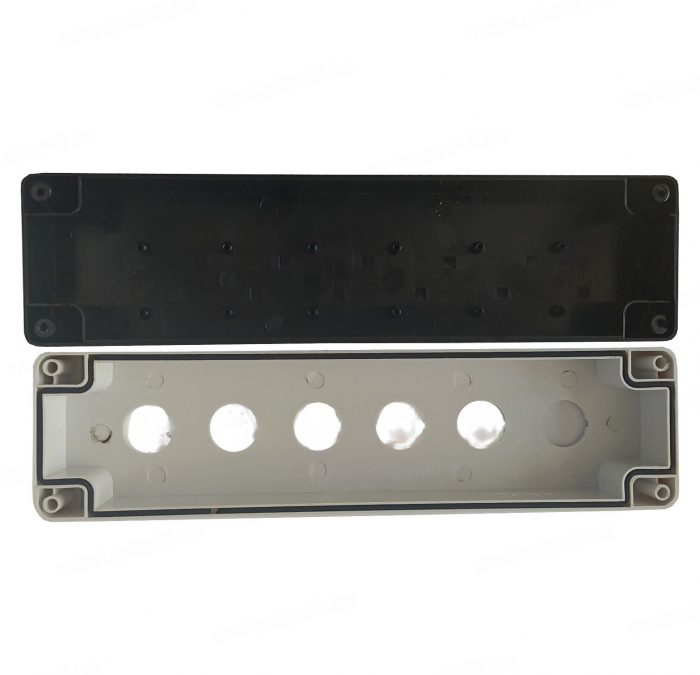 Cutie comanda caseta goala neechipata cu 6 gauri pentru 6 butoane 22mm IP65 [4]