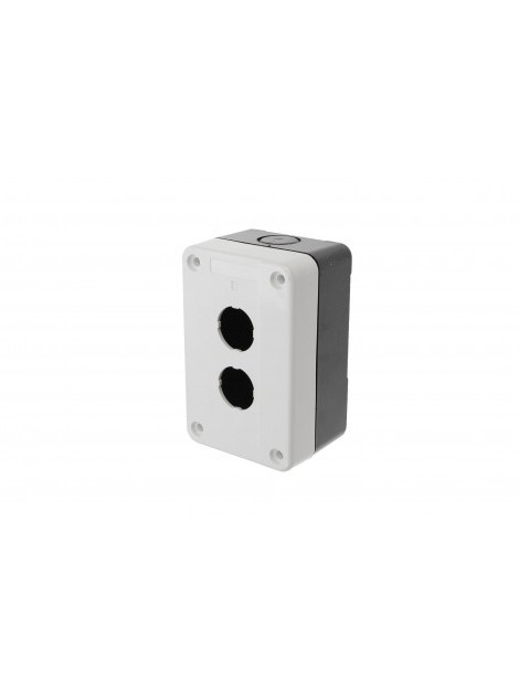 Cutie comanda caseta goala cu 2 gauri pentru 2 butoane 22mm IP65 [2]