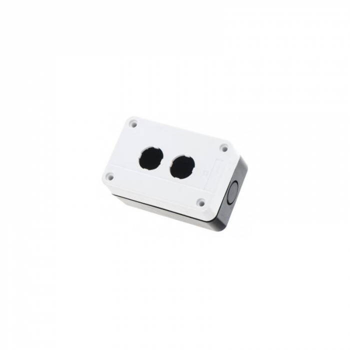 Cutie comanda caseta goala cu 2 gauri pentru 2 butoane 22mm IP65 [1]