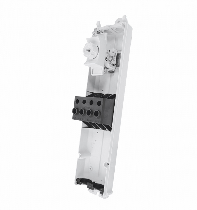 Cutie echipata pentru iluminat public 25A 500V 340x75mm IP54 cu capac transparent cu bloc terminal 4x10-35/4x1,5-4mm² [2]