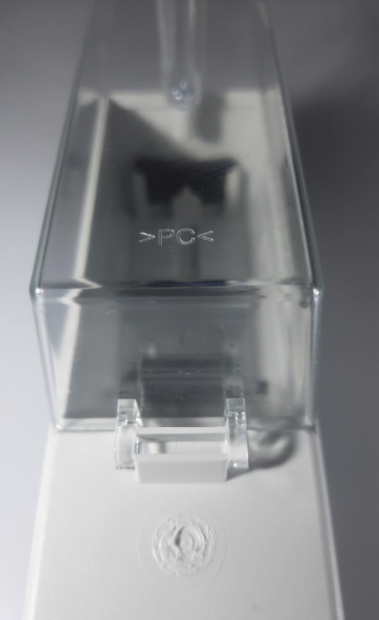 Cutie goala pentru iluminat public 25A 500V 305x87mm cu capac transparent [14]