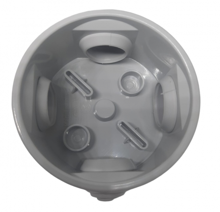 Doza aplicata rotunda 65x35mm ABS cu presetupe IP44 [6]