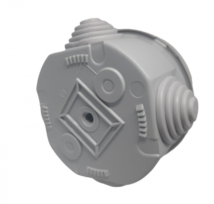 Doza aplicata rotunda 65x35mm ABS cu presetupe IP44 [7]