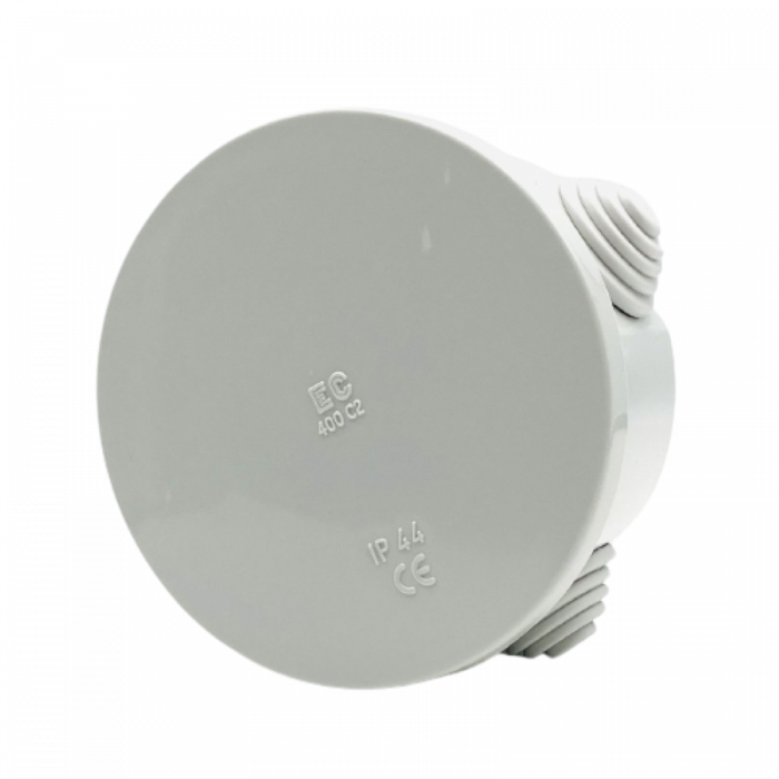 Doza aplicata rotunda 80x40mm ABS cu presetupe IP44 [3]