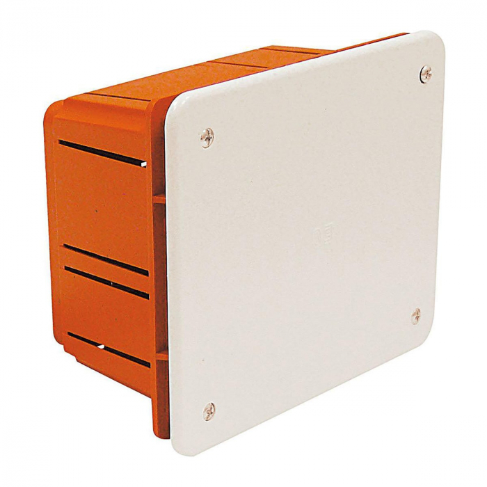 Doza de distributie derivatie 120x100x70mm din plastic incastrata IP40 [2]