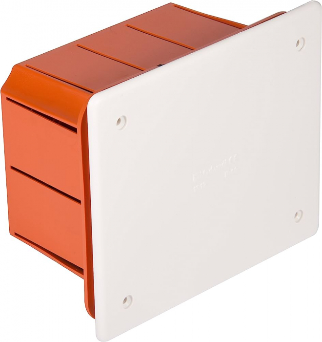 Doza de distributie derivatie 152x100x70mm din plastic incastrata IP40 [1]