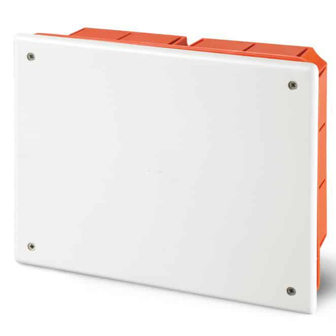 Doza de distributie derivatie 196x152x70mm din plastic incastrata IP40 [1]
