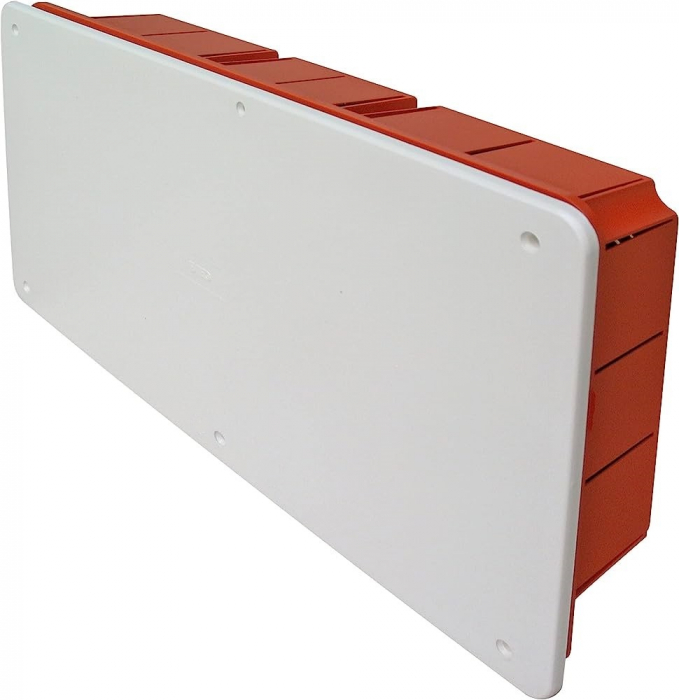 Doza de distributie derivatie 396x152x70mm din plastic incastrata IP40 [1]
