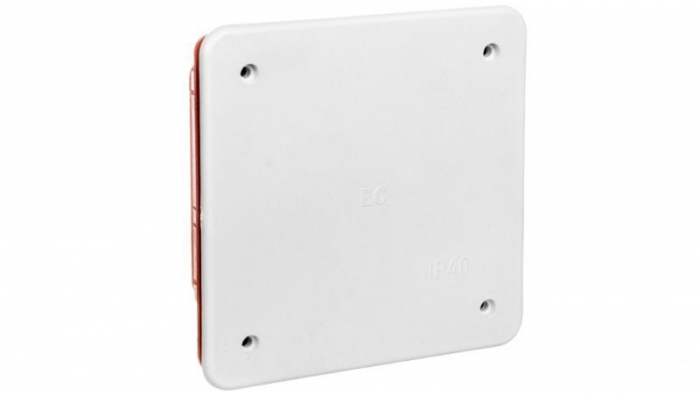 Doza de distributie derivatie 92x92x45mm din plastic incastrata  IP40 [2]
