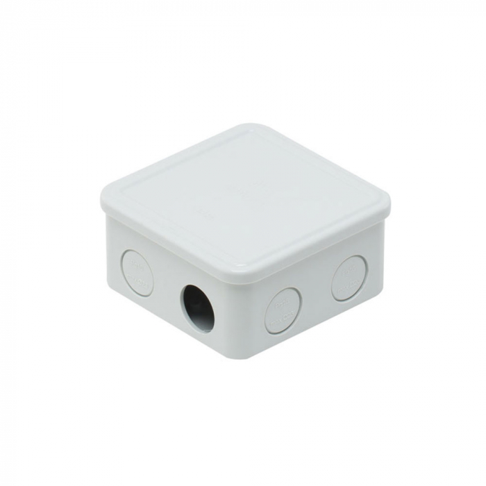 Doza patrata din plastic ABS 90x90x45mm IP44 IK06 [1]