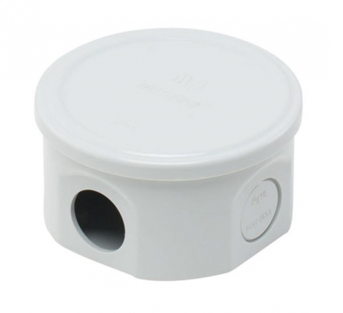 Doza rotunda din plastic ABS 80x45mm IP44 IK06 [1]