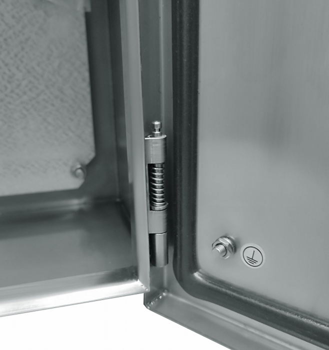 Dulap de distribuție 1000x800x300mm din inox - oțel inoxidabil AISI 304 IP66 IK10 cu placă de montare [5]