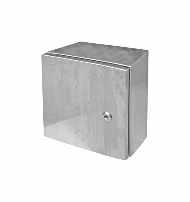 Dulap de distribuție 1000x800x300mm din inox - oțel inoxidabil AISI 304 IP66 IK10 cu placă de montare [1]