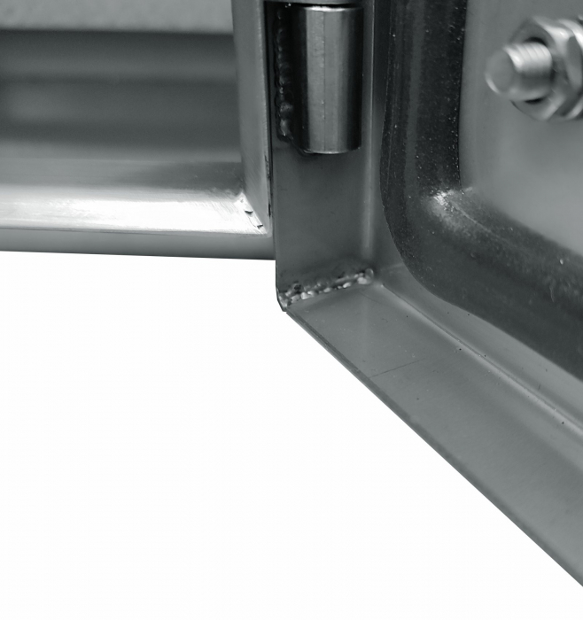 Dulap de distribuție 1000x800x300mm din inox - oțel inoxidabil AISI 304 IP66 IK10 cu placă de montare [4]
