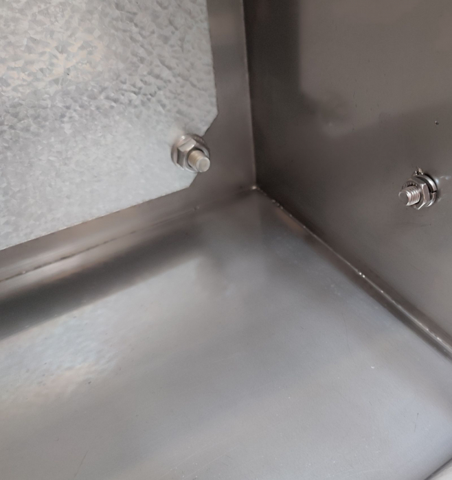 Dulap de distribuție 1000x800x300mm din inox - oțel inoxidabil AISI 304 IP66 IK10 cu placă de montare [6]