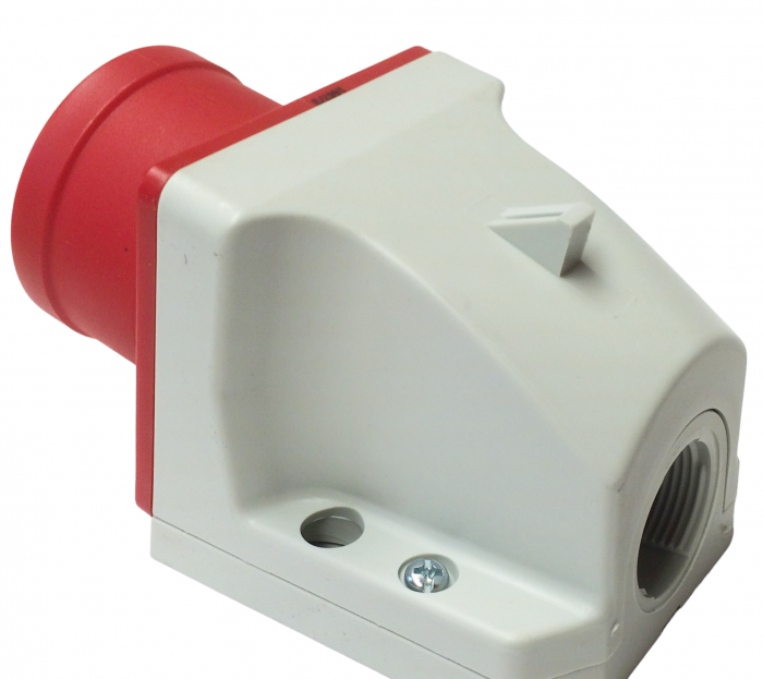 Fisa stecher 4 poli 3P+PE 32A 6h 380V IP44 trifazic CEE montaj aplicat [3]