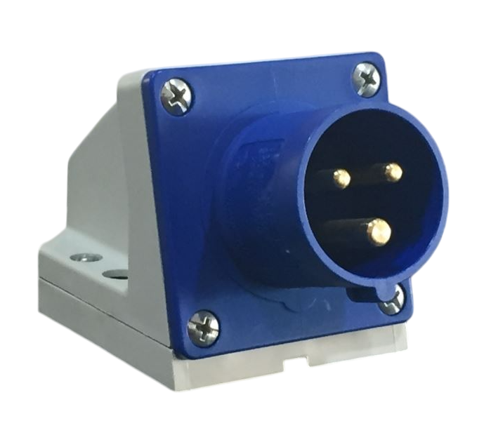 Fisa stecher 5 poli 2P+PE 16A 6h 230V IP44 monofazic CEE montaj aplicat [3]