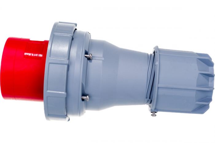 Fisa stecher 5 poli 3P+N+E 125A montaj pe cablu 6h 380V IP67 trifazic CEE mobil [4]