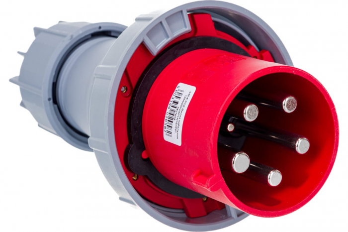 Fisa stecher 5 poli 3P+N+E 125A montaj pe cablu 6h 380V IP67 trifazic CEE mobil [6]