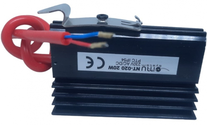Incalzitor PTC rezistenta pentru tablouri electrice 20W montare pe sina DIN 35mm 230V IP54 [2]