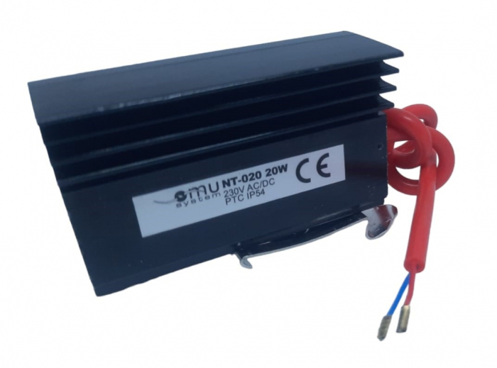 Incalzitor PTC rezistenta pentru tablouri electrice 20W montare pe sina DIN 35mm 230V IP54 [4]