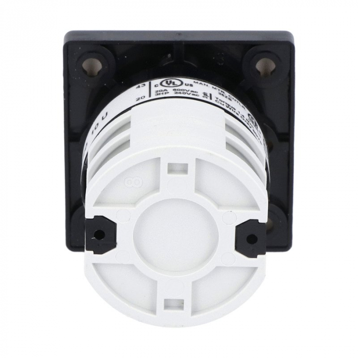 Intrerupator 20A 5.5kw 0-1 ON-OFF 3 poli IP40 industrial cu came incastrabil cu came PACO pentru tablouri [4]