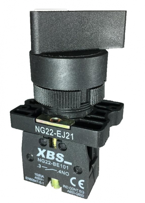 Intrerupator buton 0-1 6A 1NO contact normal deschis 230V pentru tablouri electrice [1]