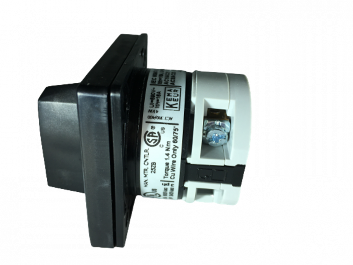 Intrerupator 12A 4kw 0-1 ON-OFF 2 poli IP40 industrial incastrabil cu came PACO pentru tablouri [2]