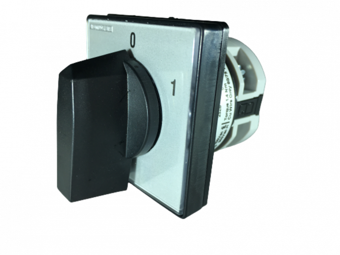 Intrerupator 12A 4kw 0-1 ON-OFF 3 poli IP40 industrial incastrabil cu came PACO pentru tablouri [1]