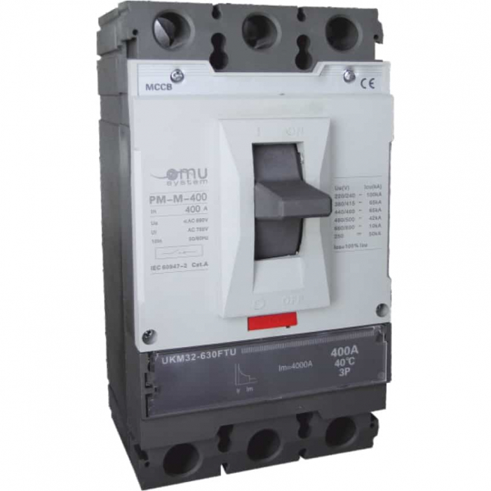 Intrerupator industrial USOL 400A 3 poli cu protectie 690V 50kA MCCB [1]