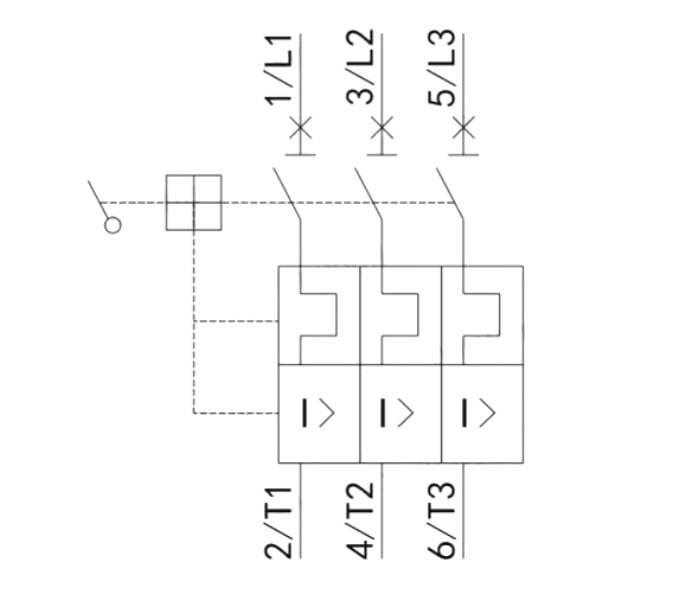Intrerupator 4-6.3A protectie motor magneto-termic  montaj pe sina IP20 [7]