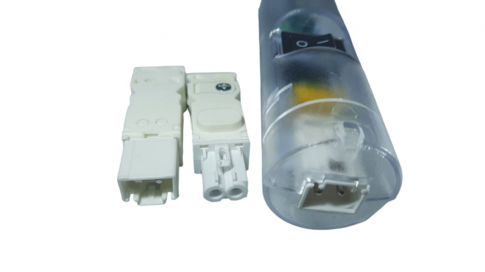 Lampa pentru iluminat tablouri electrice 48-265VAC/DC 5W 400lm IP20 cu intrerupator si fixare cu magnet [4]