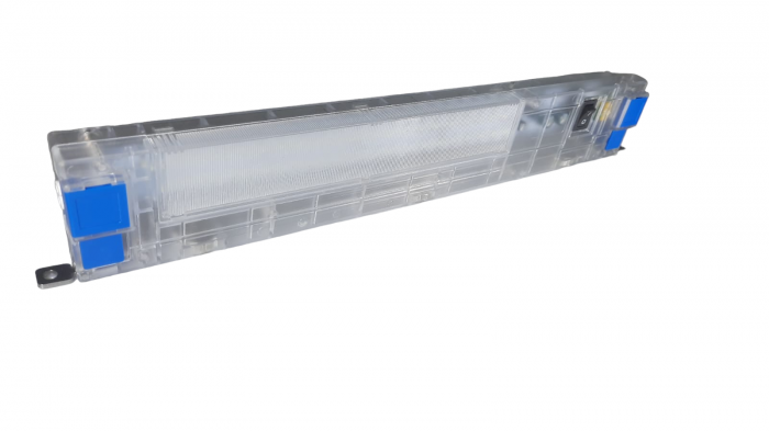 Lampa pentru iluminat tablouri electrice 48-265VAC/DC 5W 400lm IP20 cu intrerupator si fixare cu magnet, include cablu alimentare 2m [2]