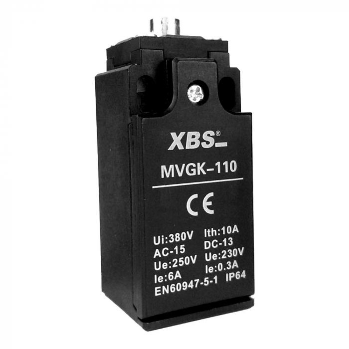 Limitator de cursa 1NO+1NC comutator de poziție cu apăsare, limitator de poziție a butonului de capăt IP64 [1]