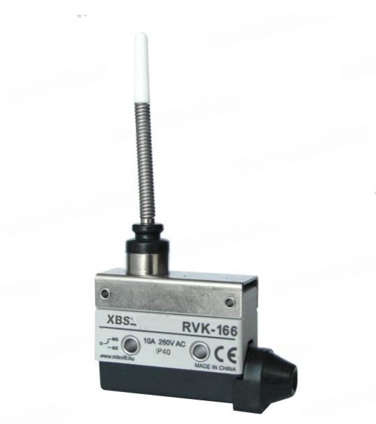 Limitator de cursa cu arc si tija din plastic 1ND+1NO 10A 250V IP40 [1]