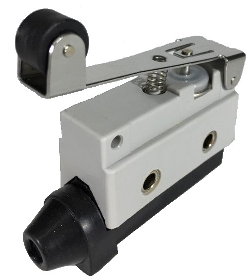 Limitator de cursa cu buton de limită 1NO+1NC comutator de poziție cu lamela cu rola 10A 250V IP40 [3]
