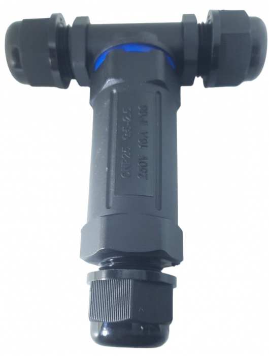 Manson 3 fire 0.5-2.5mm² tip T conector mufa imbinare cabluri ramificatie 16A IP68 [1]