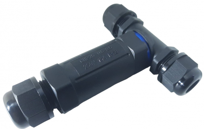 Manson 3 fire 0.5-2.5mm² tip T conector mufa imbinare cabluri ramificatie 16A IP68 [2]