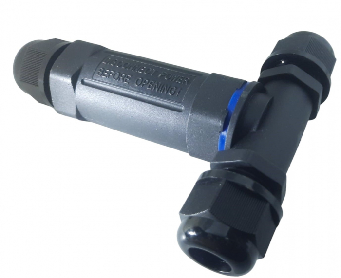 Manson 5 fire 0.5-2.5mm² tip T conector mufa imbinare cabluri ramificatie 16A IP68 [2]