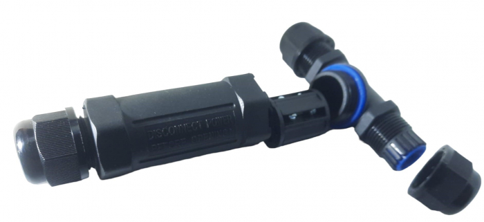 Manson 5 fire 0.5-2.5mm² tip T conector mufa imbinare cabluri ramificatie 16A IP68 [4]