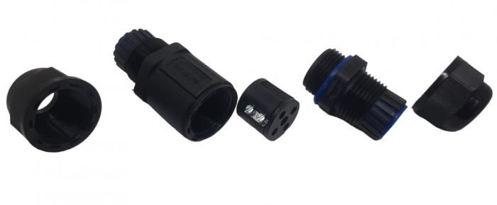 Manson 3 fire 0.5-1.5mm² 16A conector mufa imbinare cabluri  IP68 [4]