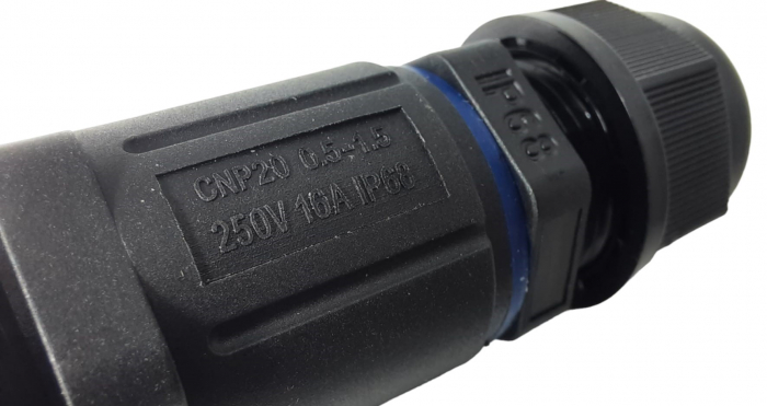 Manson 3 fire 0.5-1.5mm² 16A conector mufa imbinare cabluri  IP68 [7]