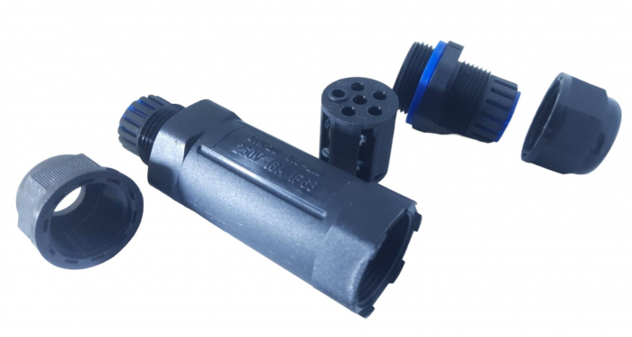 Manson 5 fire 0.5-2.5mm² 16A conector mufa imbinare cabluri  IP68 [4]